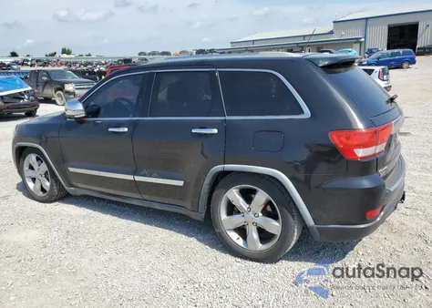 2012 Jeep Grand Cherokee Overland z USA, uszkodzony, nr VIN 1C4RJFCT5CC193679